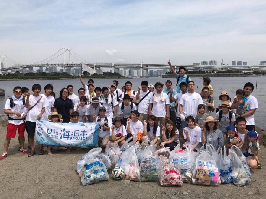 ☆海の日☆海でつながるゴミ拾い　東京編