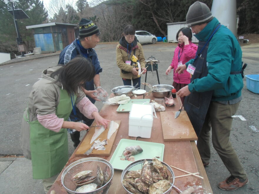 魚のさばき方、ホタテ＆カキむき体験等々「南三陸の香り、味」に参加しませんか?