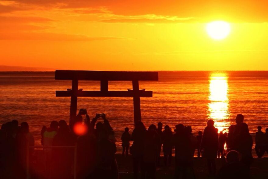 2019年のスタートはここから！野蒜海岸初日の出