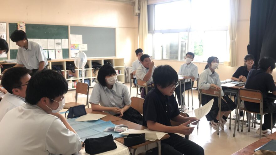 宮城県南三陸高等学校とのコラボ企画がスタートしました！