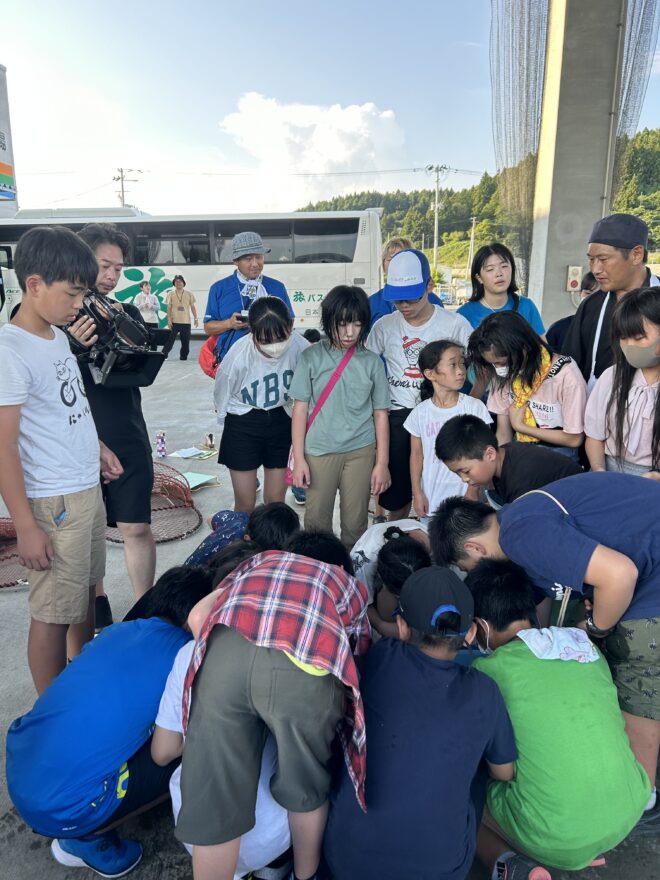 南三陸町で開催した「志津川湾レンジャー」の番組放送日のお知らせ！