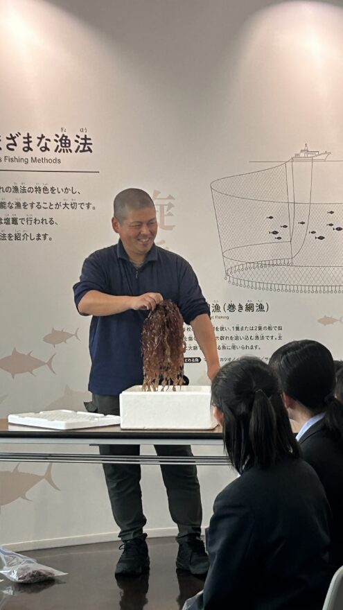 塩竈市浦戸諸島の漁師さんから学ぶMIRAI 部