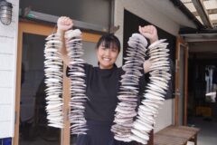 うみのWorkworkお仕事体験「カキ漁師のお仕事」ご紹介！